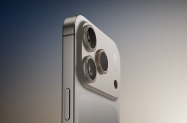 iPhone 17 Pro Max with titanium body and upgraded camera